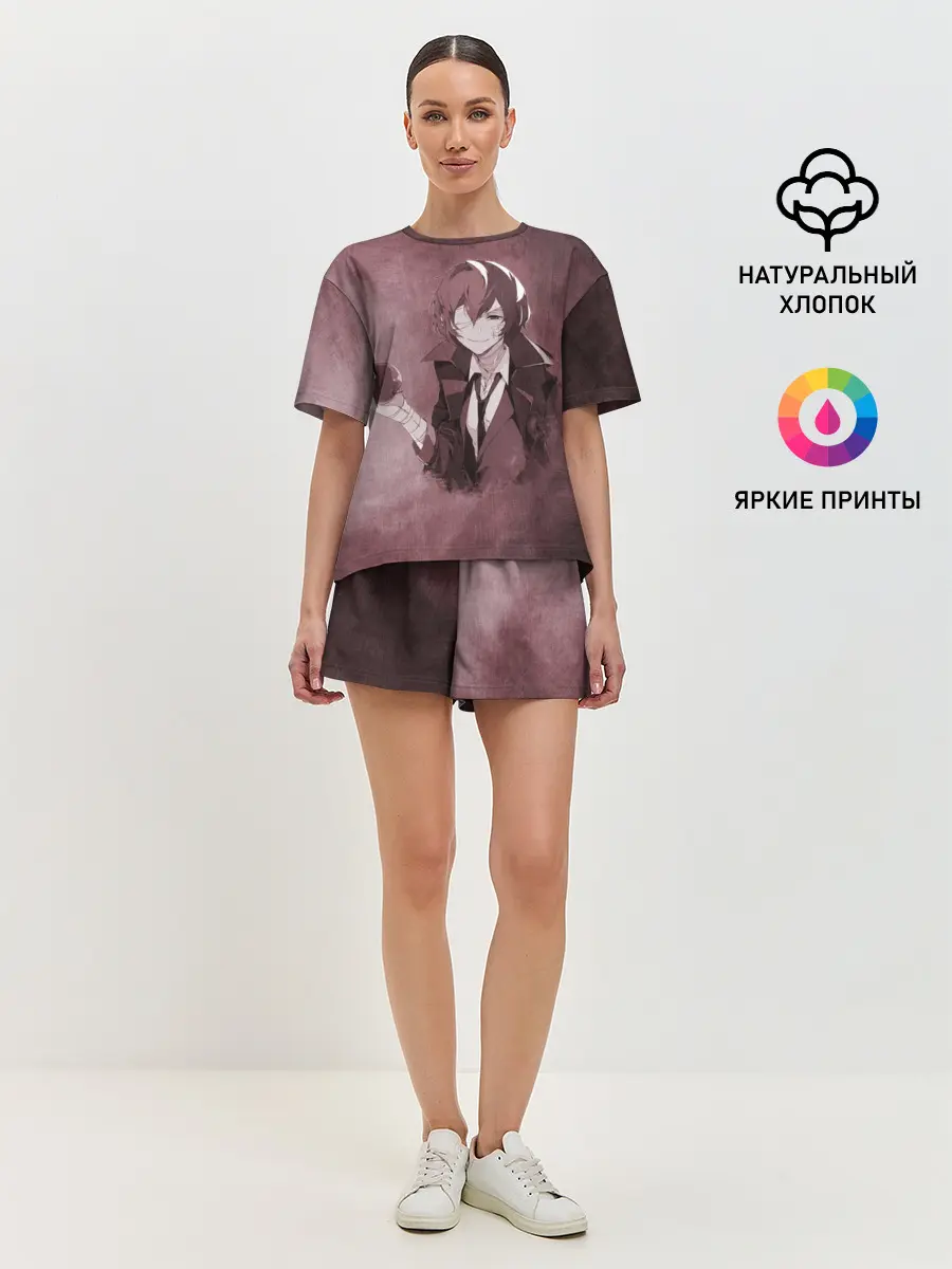 Женская пижама с шортами / Дазай