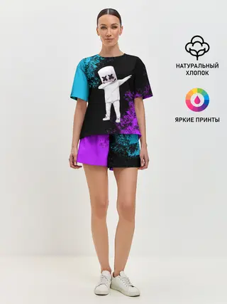 Женская пижама с шортами / MARSHMELLO