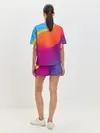 Женская пижама с шортами / ТЕКСТУРА ГРАДИЕНТА