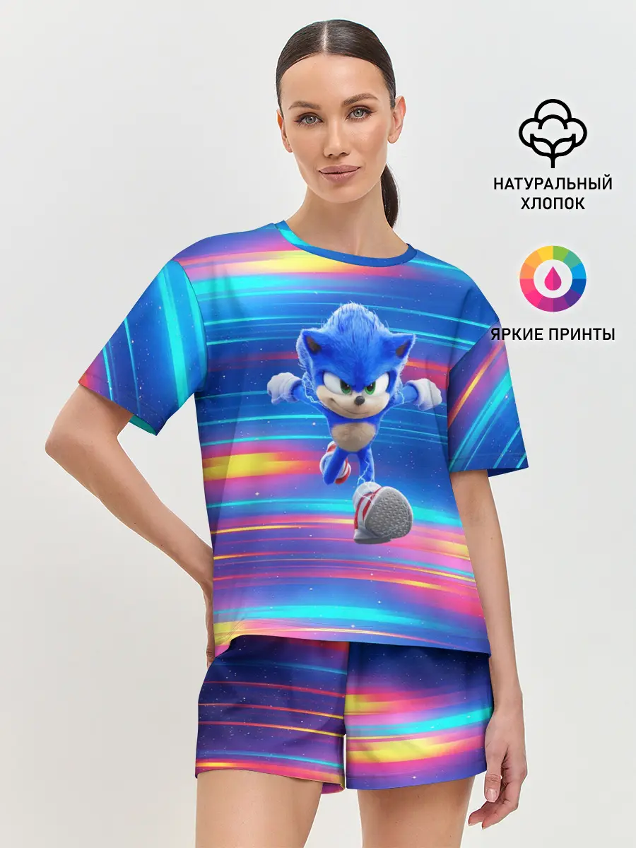 Женская пижама с шортами / Sonic | Speed