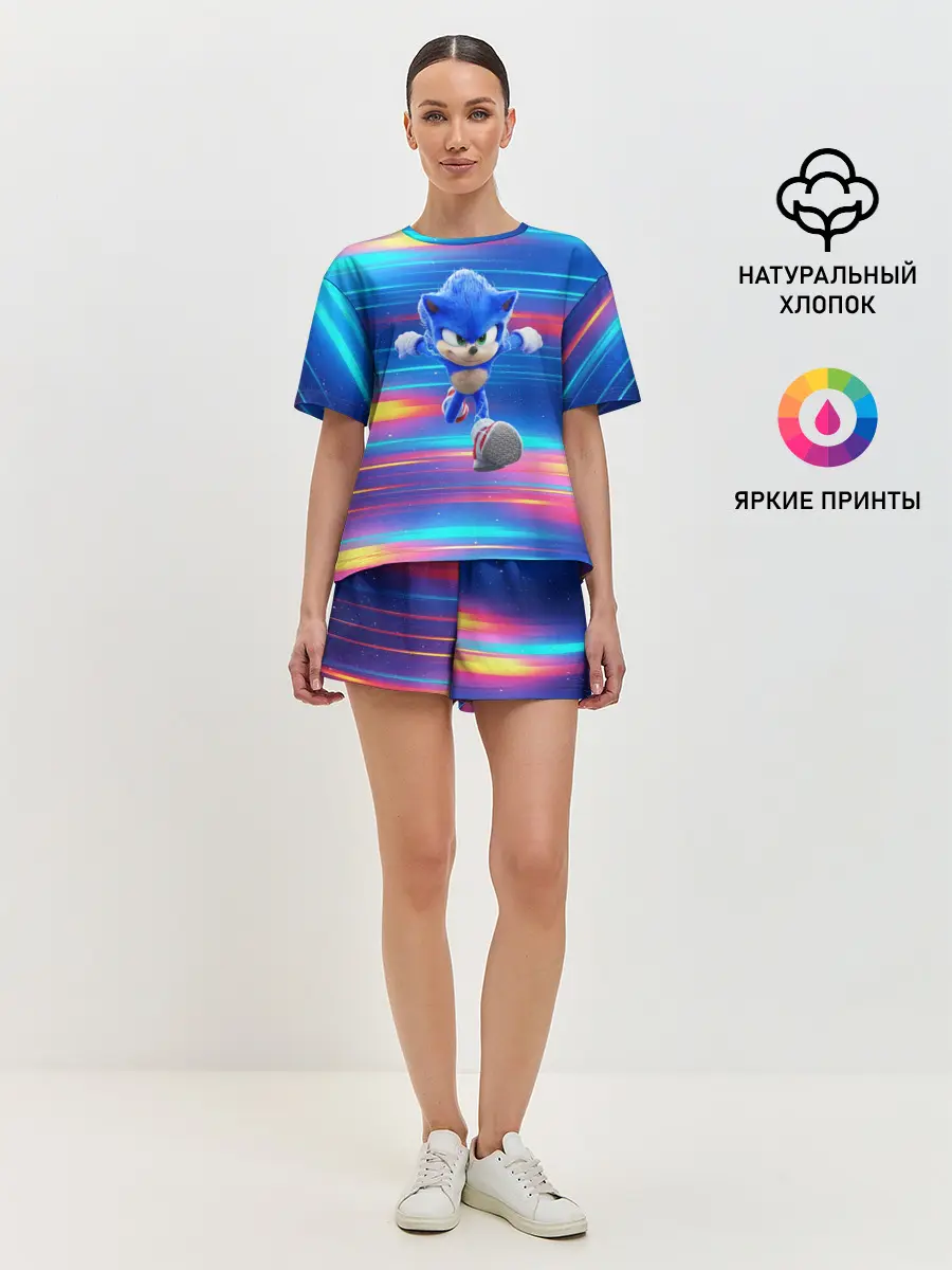 Женская пижама с шортами / Sonic | Speed
