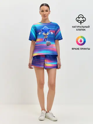 Женская пижама с шортами / Sonic | Speed