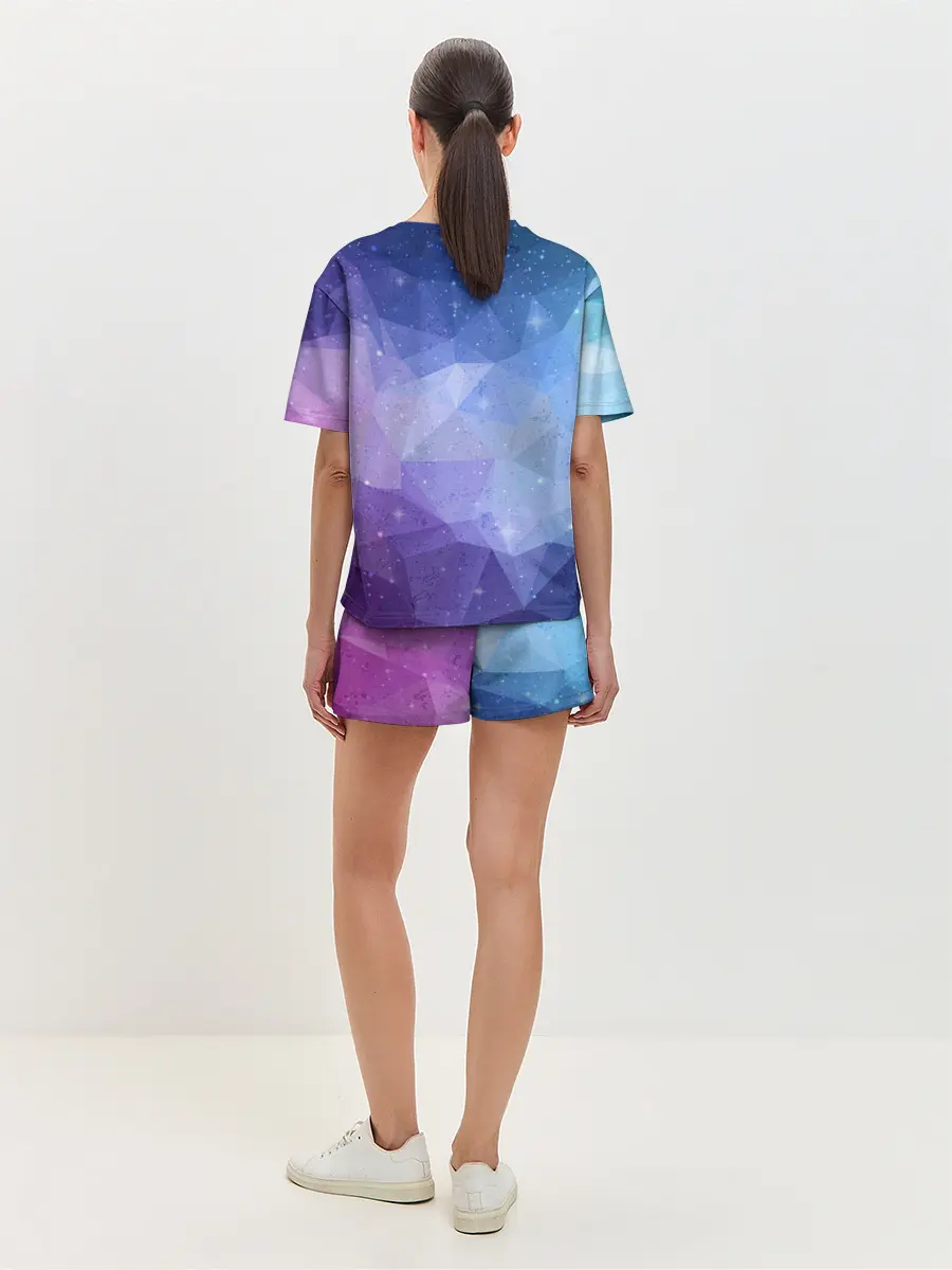 Женская пижама с шортами / ПОЛИСКЕЙП