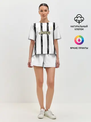 Женская пижама с шортами / Juventus | Home Authentic style