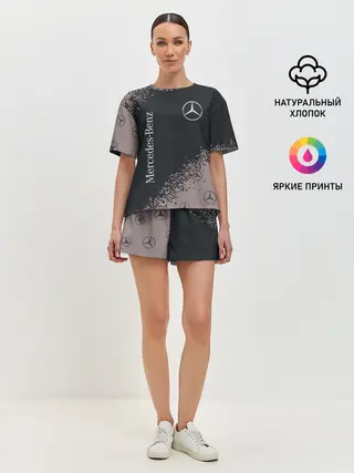 Женская пижама с шортами / MERCEDES / МЕРСЕДЕС