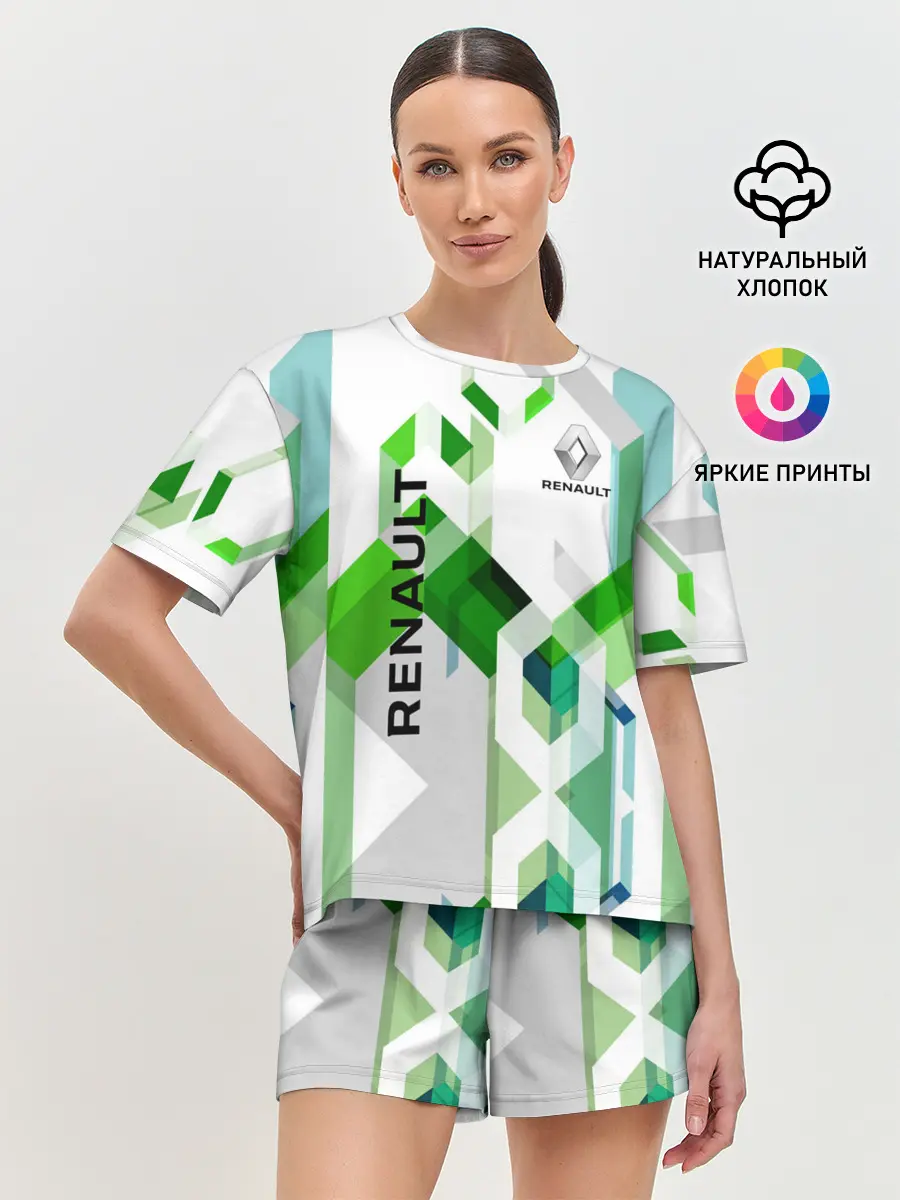 Женская пижама с шортами / Renault