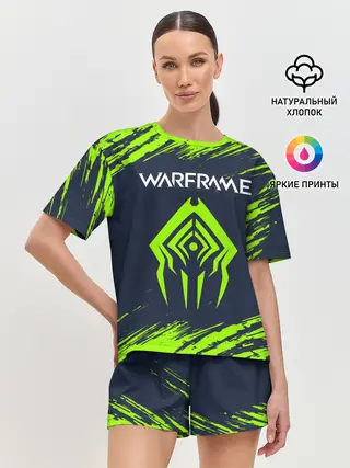 Женская пижама с шортами / WARFRAME / ВАРФРЕЙМ
