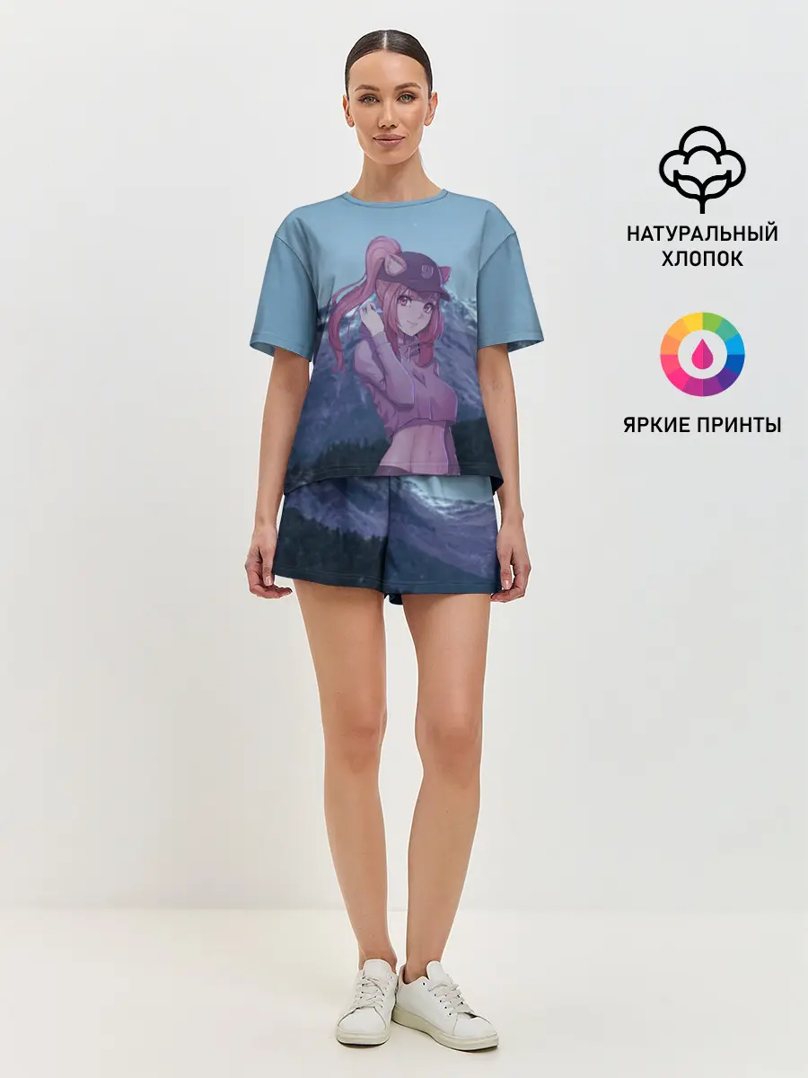 Женская пижама с шортами / Рафталия