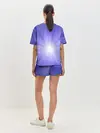 Женская пижама с шортами / Космос