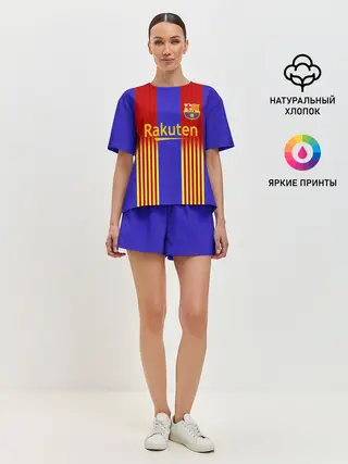 Женская пижама с шортами / Barcelona | 2020-2021 г