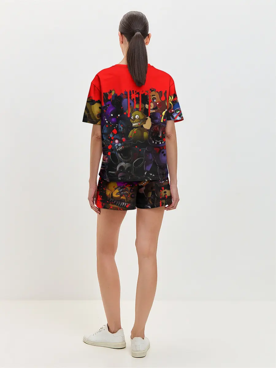 Женская пижама с шортами / Five Nights At Freddys