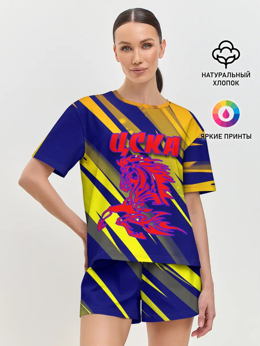 Женская пижама с шортами / CSKA | ЦСКА