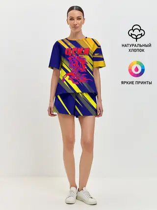 Женская пижама с шортами / CSKA | ЦСКА