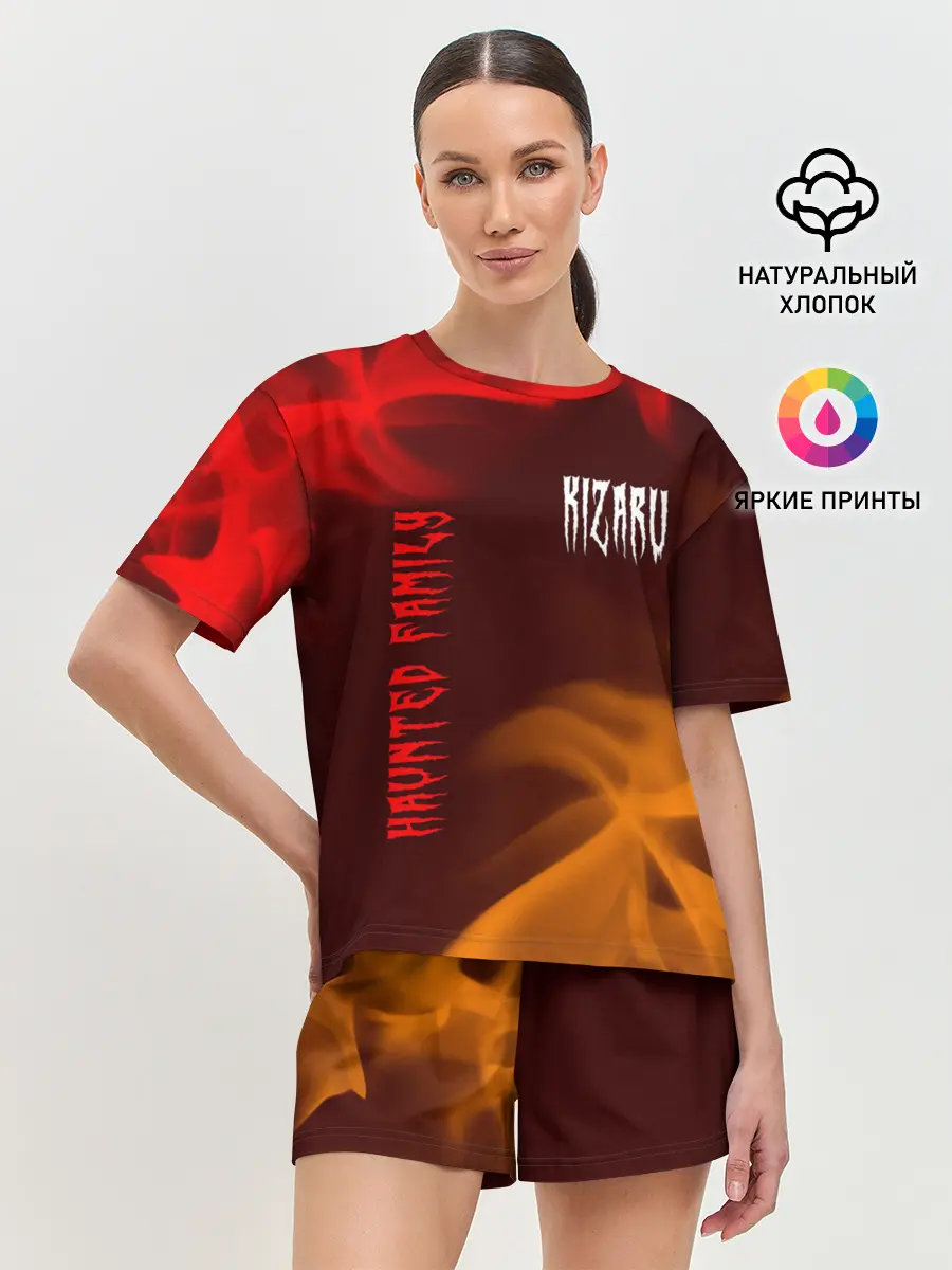 Женская пижама с шортами / KIZARU / КИЗАРУ