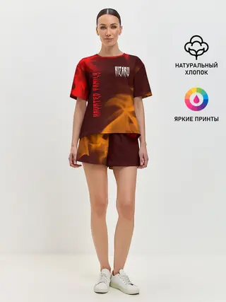 Женская пижама с шортами / KIZARU / КИЗАРУ