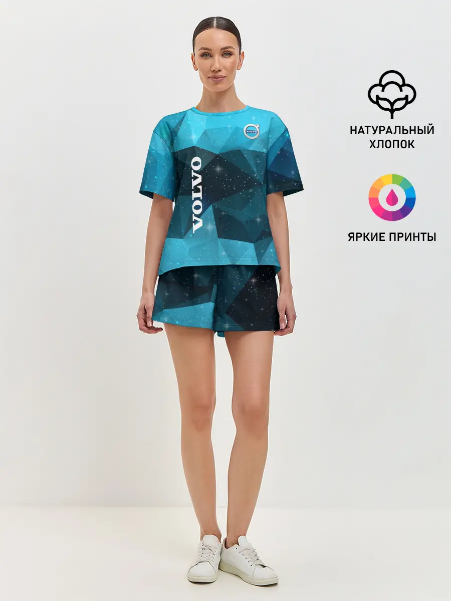 Женская пижама с шортами / Volvo