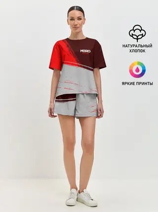 Женская пижама с шортами / METRO EXODUS / МЕТРО ИСХОД