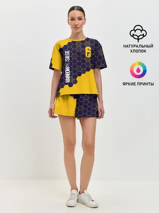 Женская пижама с шортами / RAINBOW SIX SIEGE / РАДУГА 6