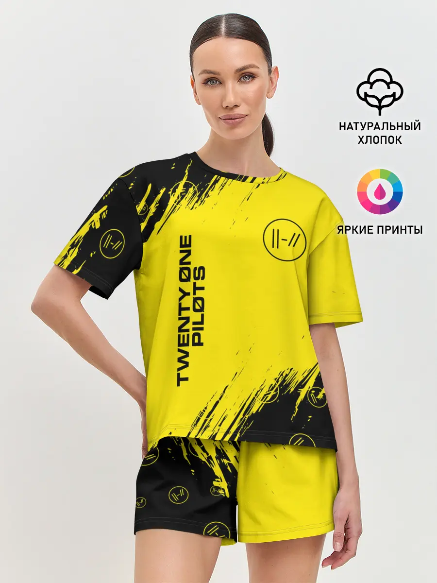 Женская пижама с шортами / TWENTY ONE PILOTS / 21 PILOTS