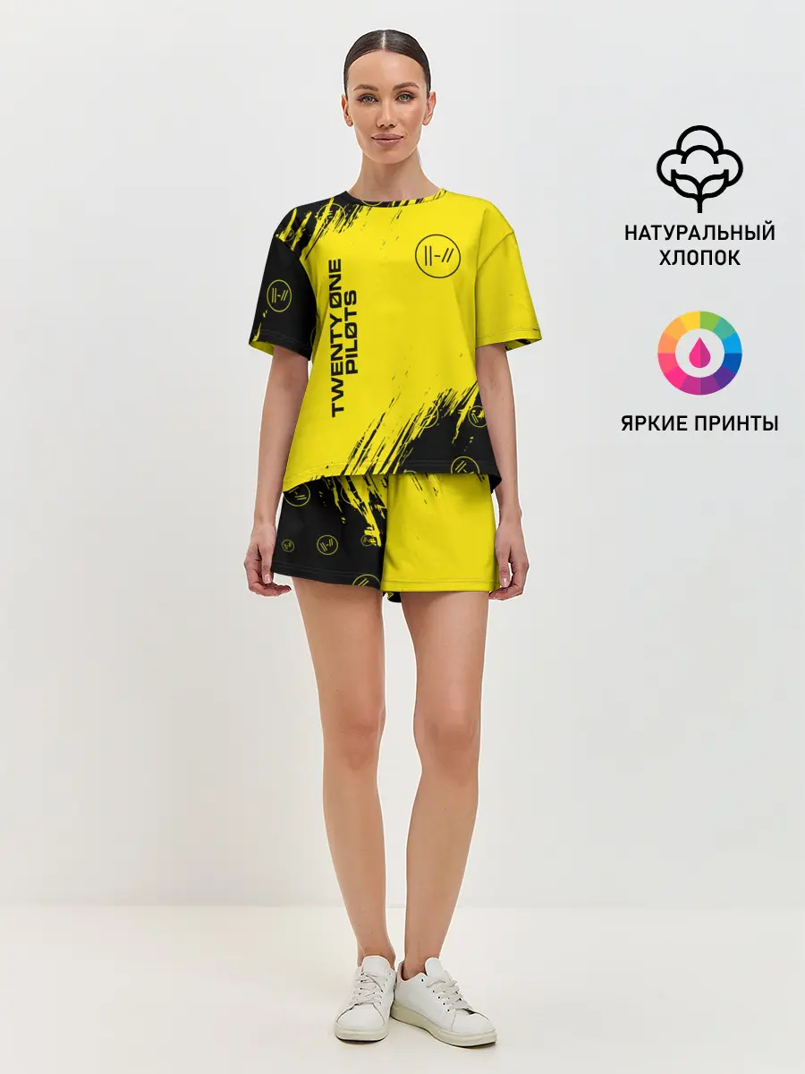 Женская пижама с шортами / TWENTY ONE PILOTS / 21 PILOTS