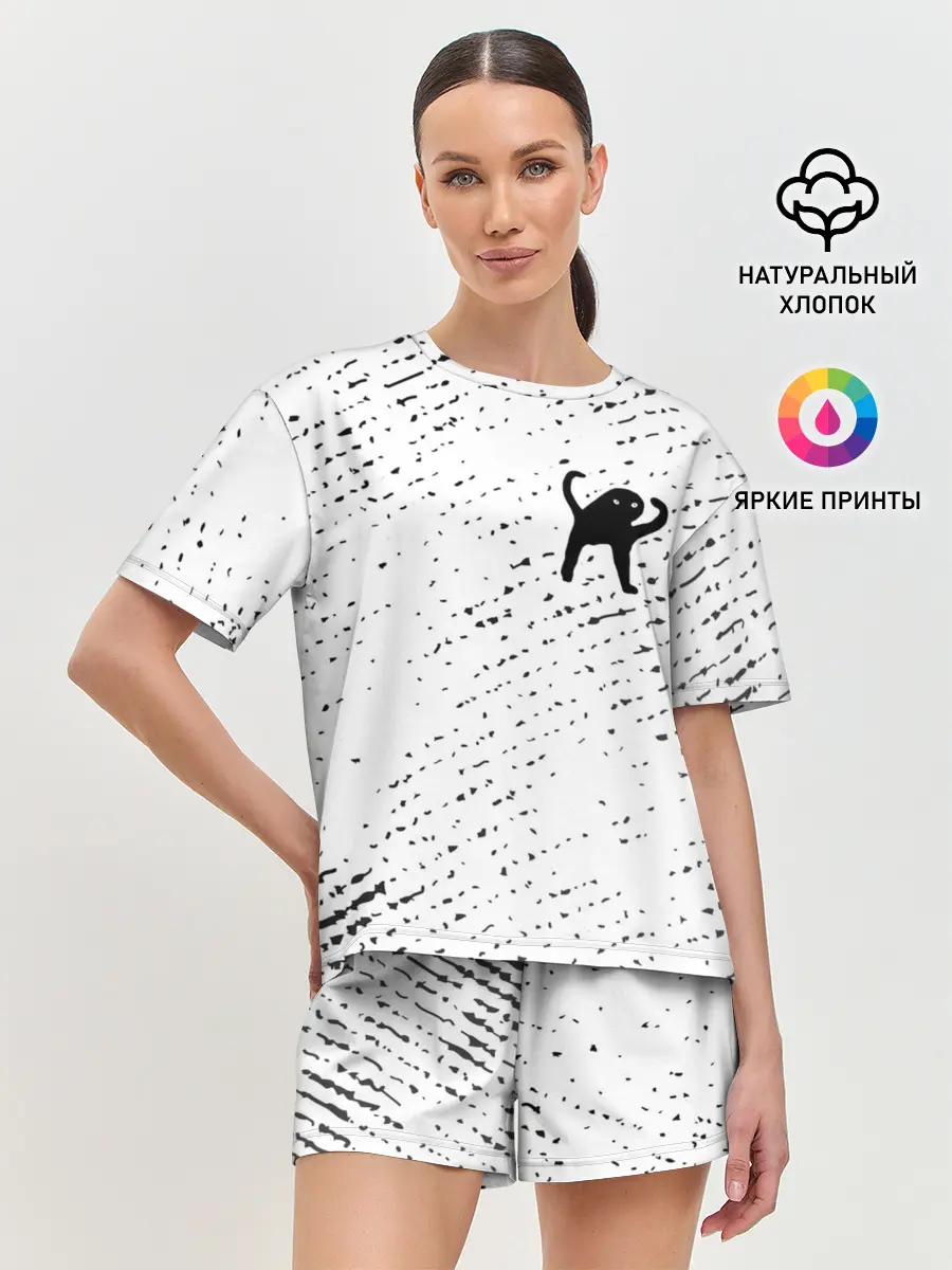 Женская пижама с шортами / ЪУЪ СЪУКА