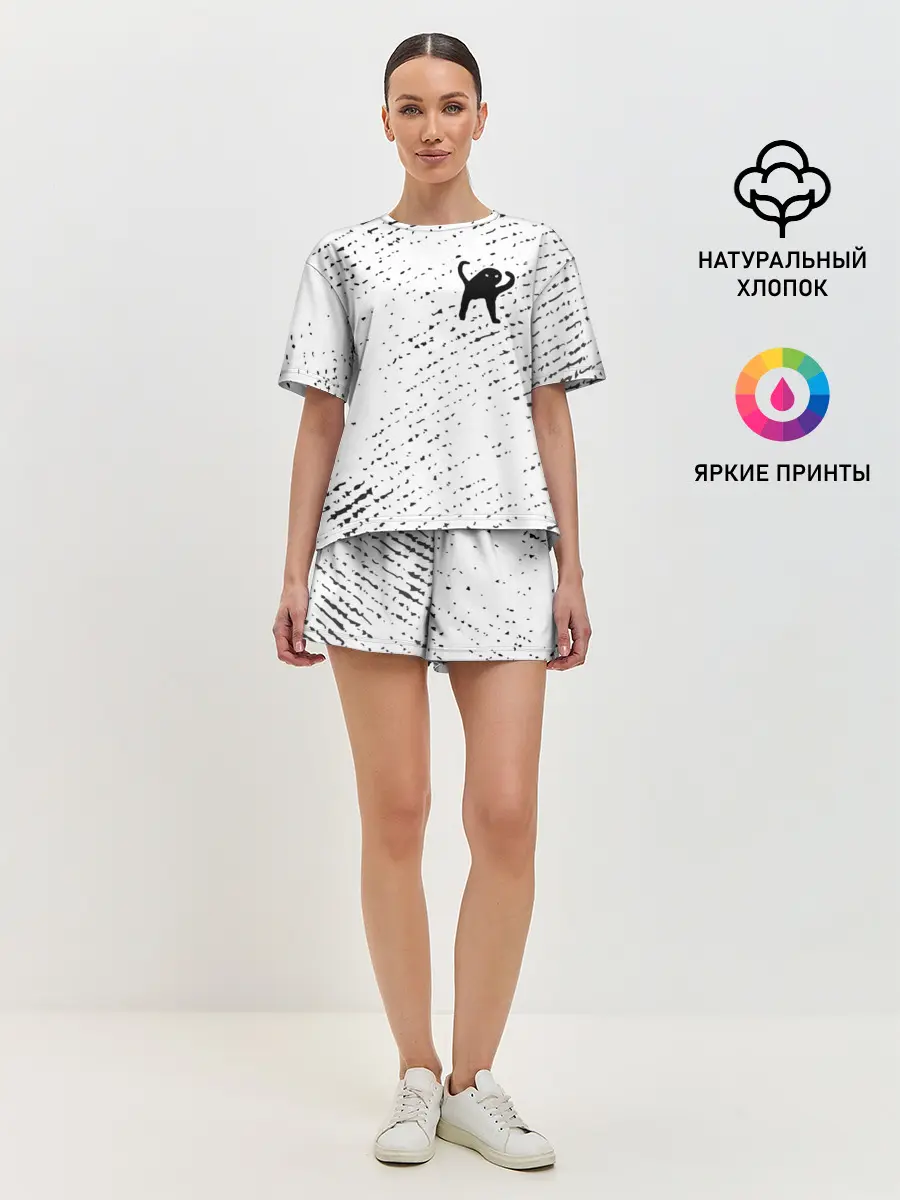 Женская пижама с шортами / ЪУЪ СЪУКА