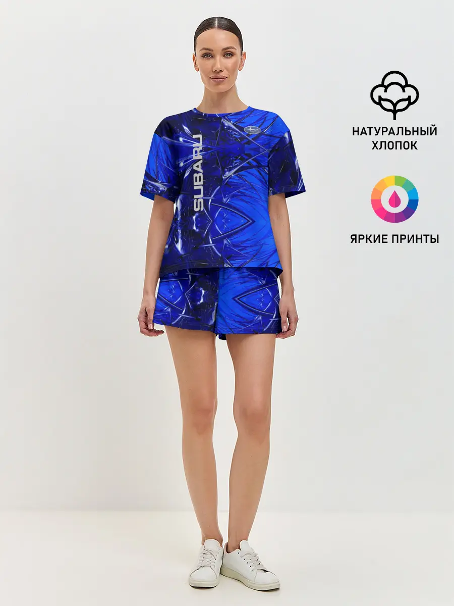 Женская пижама с шортами / Subaru