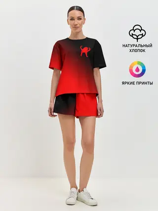 Женская пижама с шортами / ЪУЪ СЪУКА