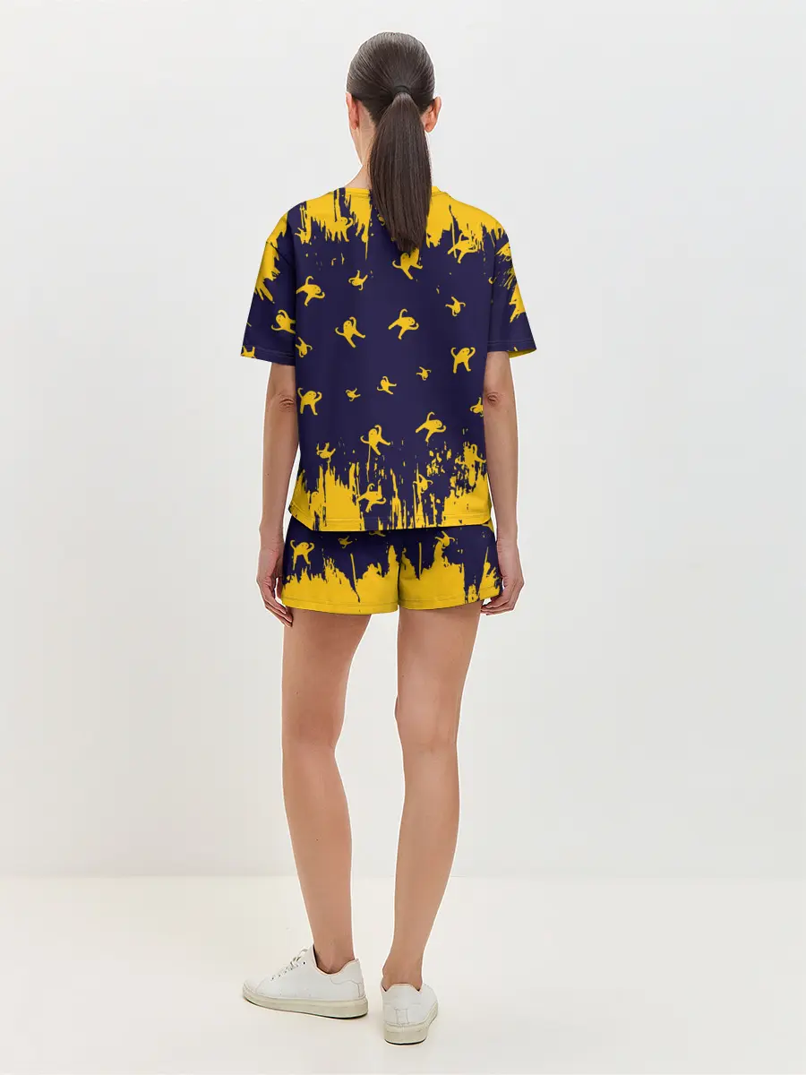 Женская пижама с шортами / ЪУЪ СЪУКА