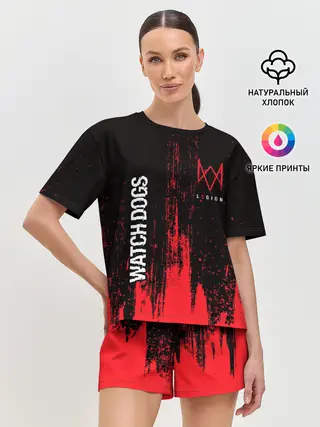Женская пижама с шортами / WATCH DOGS LEGION / ВОТЧ ДОГС