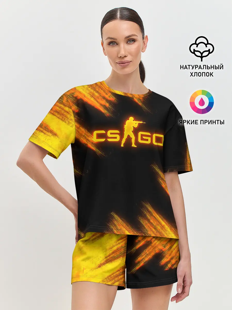 Женская пижама с шортами / COUNTER STRIKE