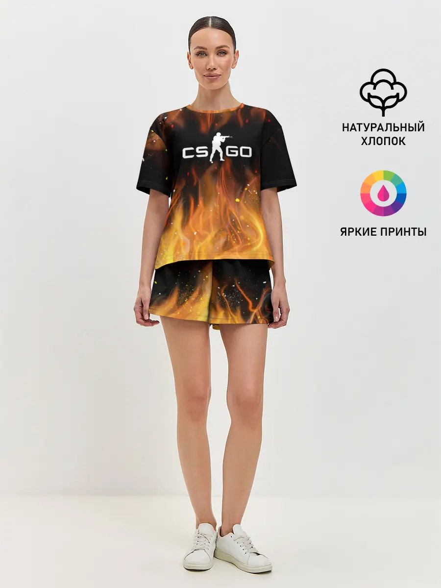 Женская пижама с шортами / COUNTER STRIKE