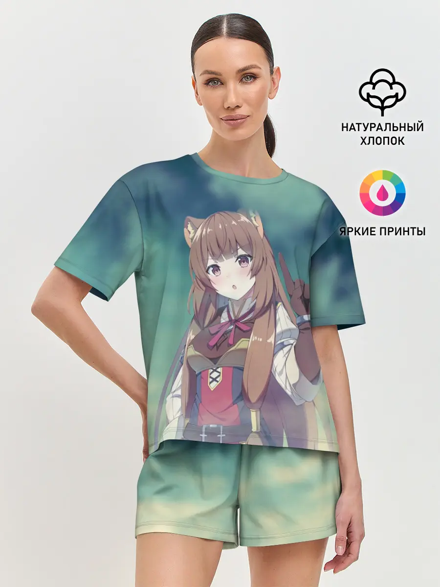 Женская пижама с шортами / Рафталия