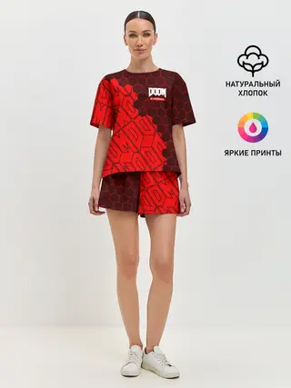 Женская пижама с шортами / DOOM ETERNAL / ДУМ ЭТЕРНАЛ