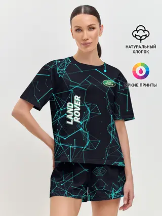 Женская пижама с шортами / Land Rover