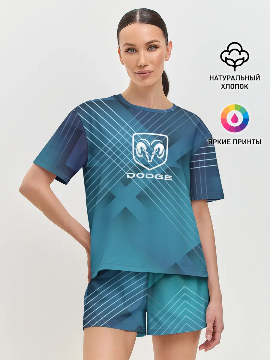 Женская пижама с шортами / Dodge