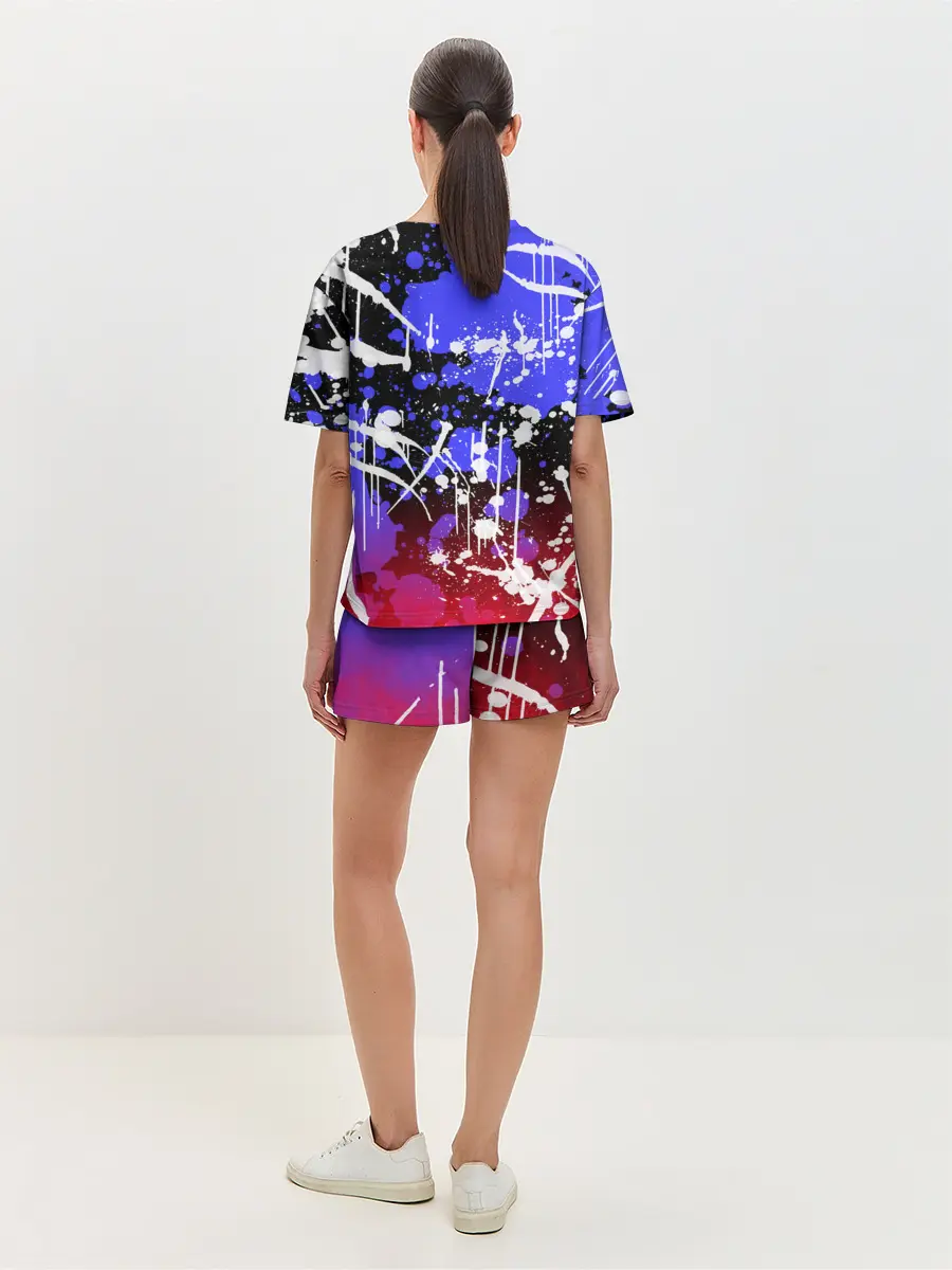 Женская пижама с шортами / Stray kids