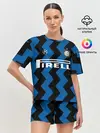 Женская пижама с шортами / Inter | Home Jersey