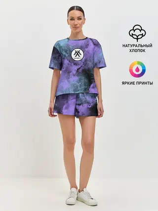 Женская пижама с шортами / MONSTA X