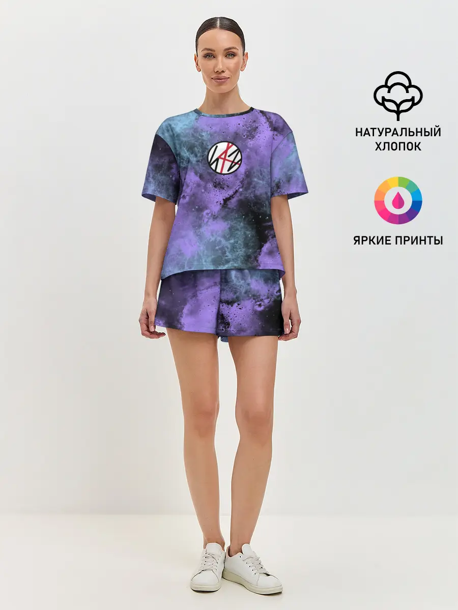 Женская пижама с шортами / Stray kids