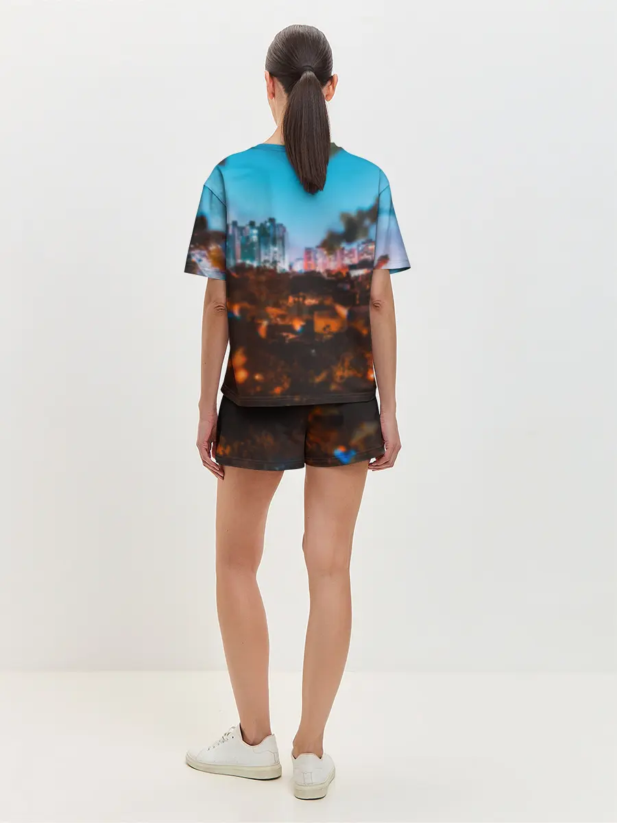 Женская пижама с шортами / Футаба Сакура