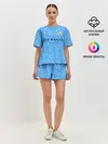Женская пижама с шортами / Manchester City 20/21 Home Kit