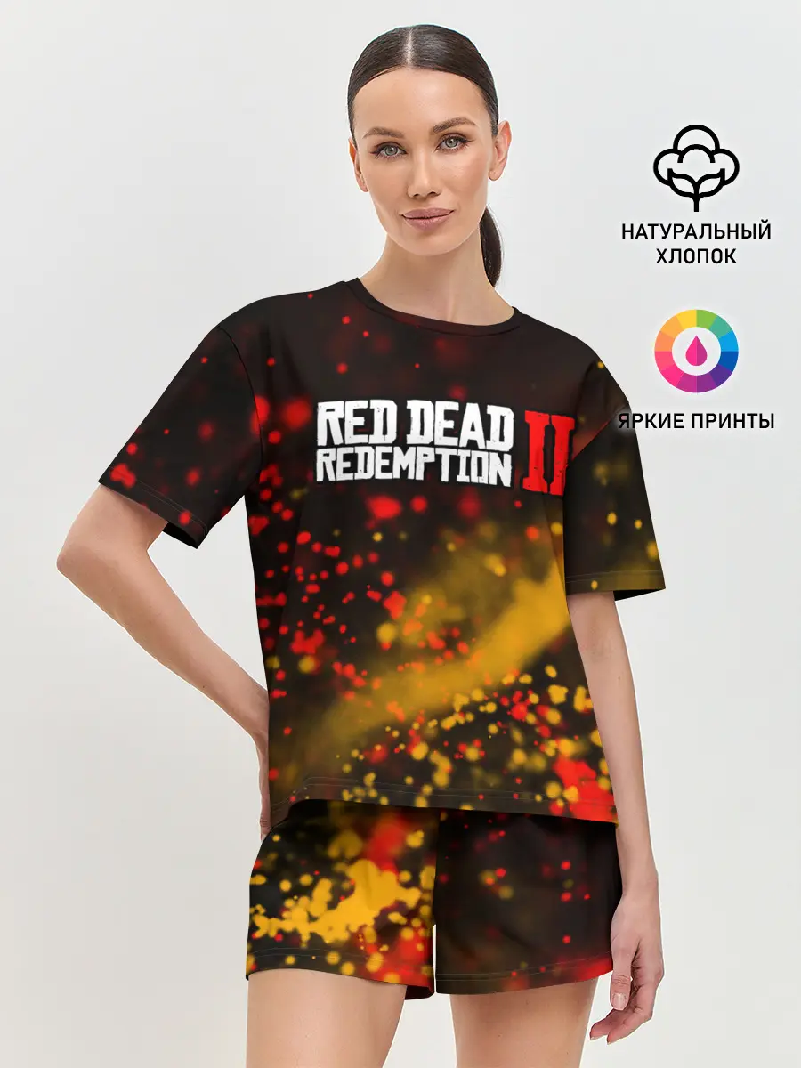 Женская пижама с шортами / RED DEAD REDEMPTION 2