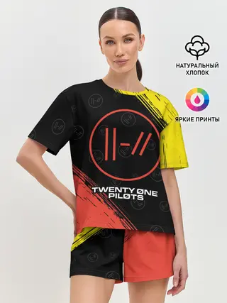 Женская пижама с шортами / TWENTY ONE PILOTS / 21 PILOTS