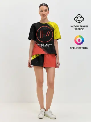 Женская пижама с шортами / TWENTY ONE PILOTS / 21 PILOTS