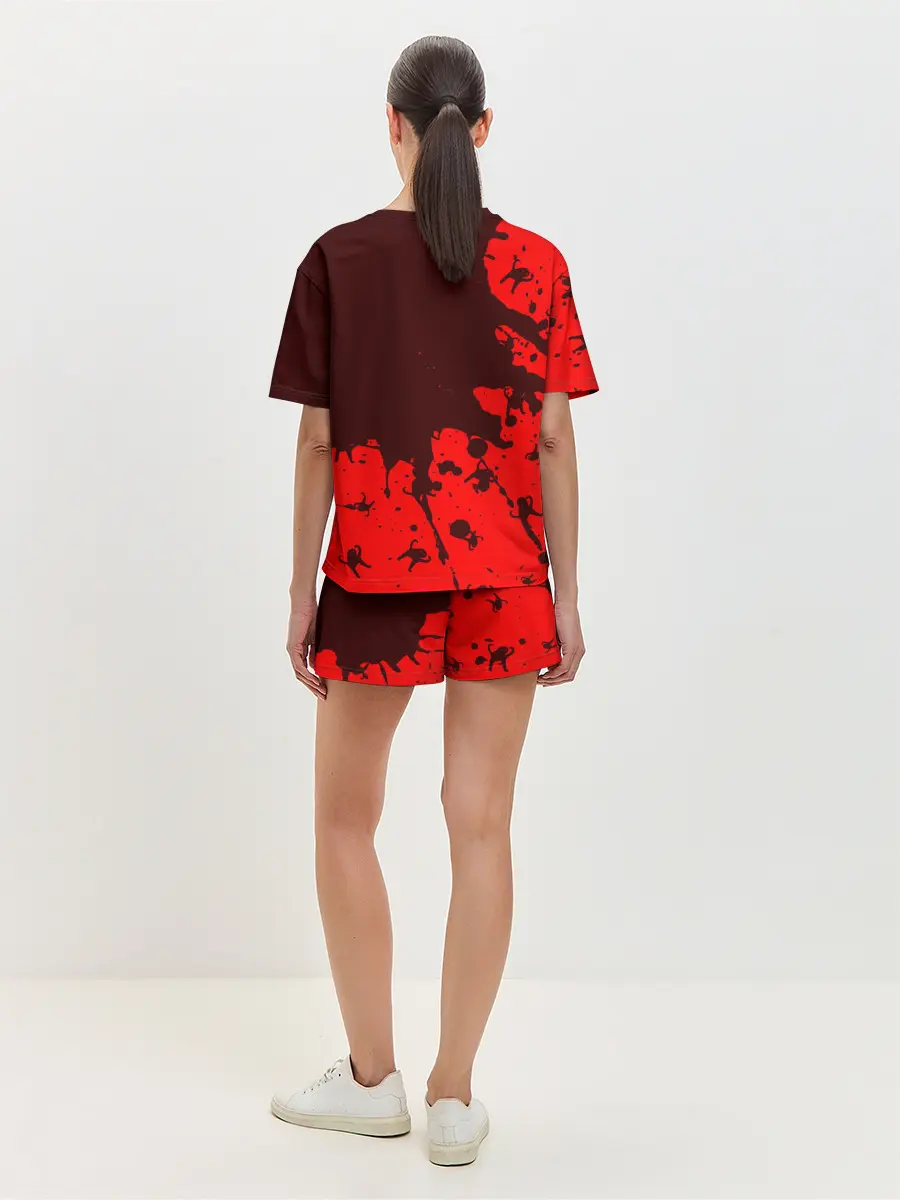 Женская пижама с шортами / ЪУЪ СЪУКА