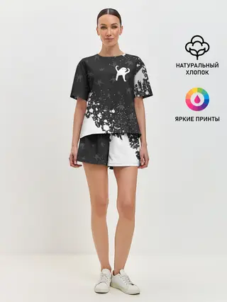 Женская пижама с шортами / ЪУЪ СЪУКА