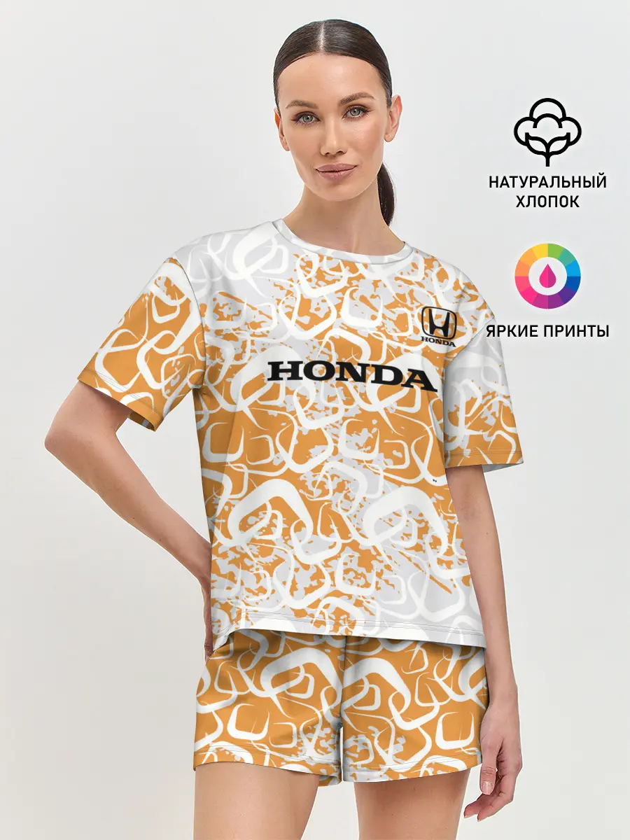 Женская пижама с шортами / Honda