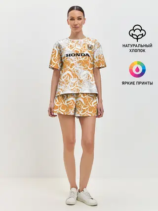Женская пижама с шортами / Honda