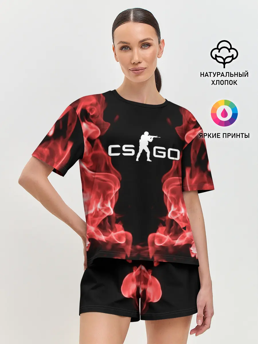 Женская пижама с шортами / COUNTER STRIKE